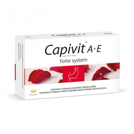 Capivit A+E zdrowa i piękna skóra 30 kapsułek