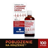 Cardiamid z kofeiną krople, 100 ml