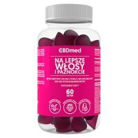 CBDmed Na lepsze włosy i paznokcie żelki, 60 szt.