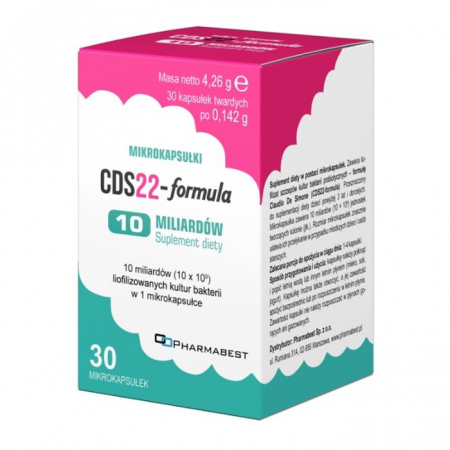 CDS22-Formula 10 mld mikrokapsułki, 30 szt. (dawniej Vivomixx)