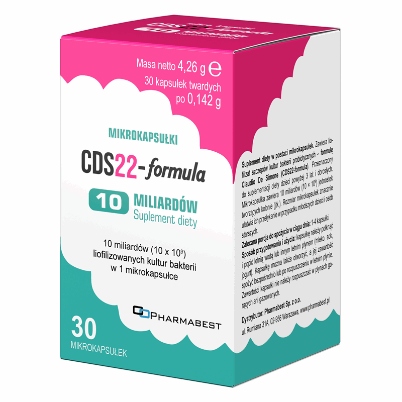 CDS22-Formula 10 mld mikrokapsułki, 30 szt.