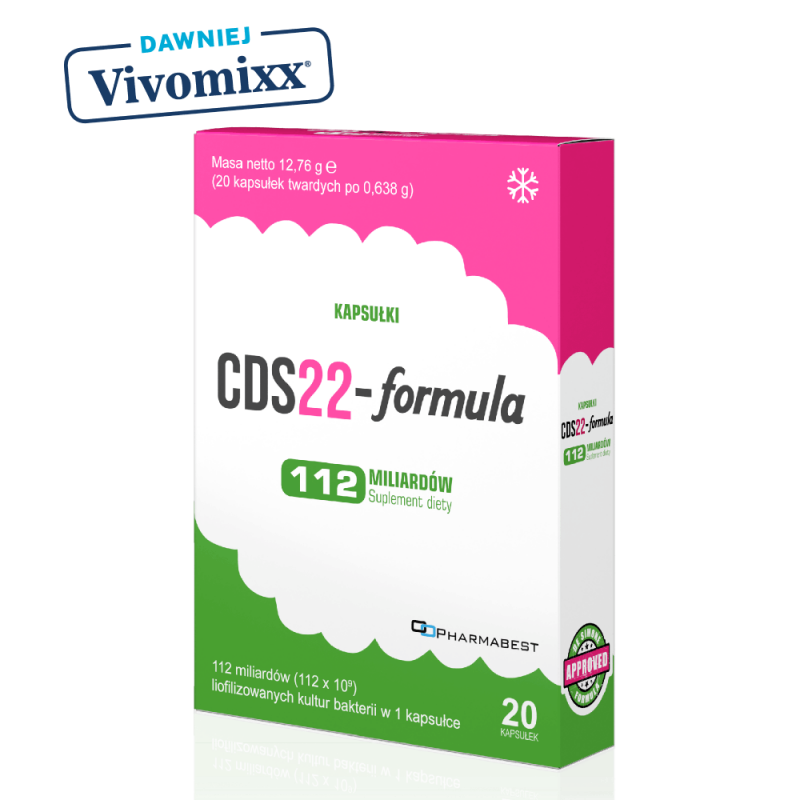 CDS22-Formula 112 mld kapsułki, 20 szt. (dawniej Vivomixx)