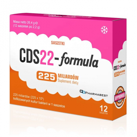 CDS22-Formula 225 mld saszetki, 12 szt. (dawniej Vivomixx)