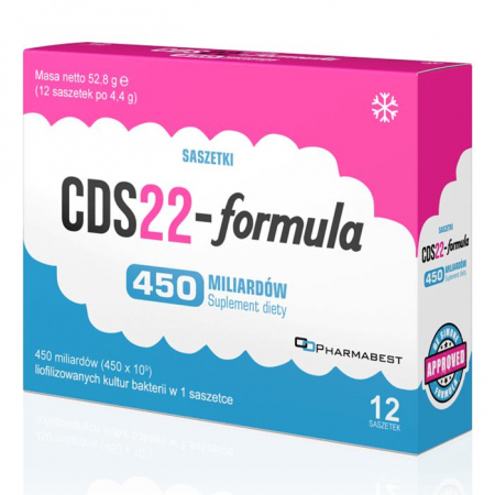 CDS22-Formula 450 mld saszetki, 12 szt. (dawniej Vivomixx)