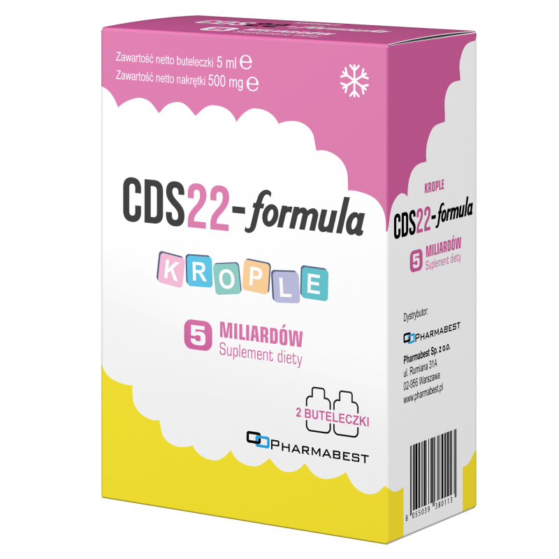 CDS22-Formula 5 mld krople, 2 x 5 ml (dawniej Vivomixx)