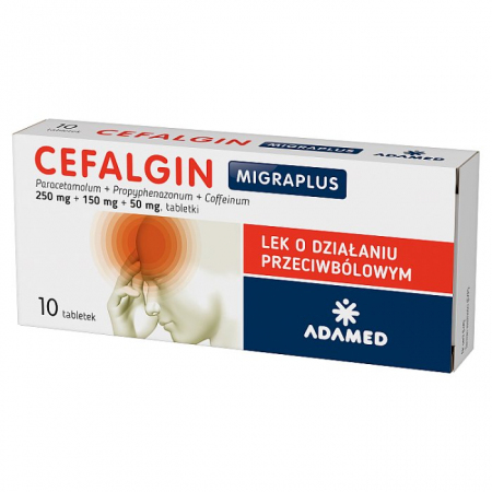 Cefalgin 10 tabletek