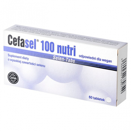 Cefasel 100 Selen  60 tabletek