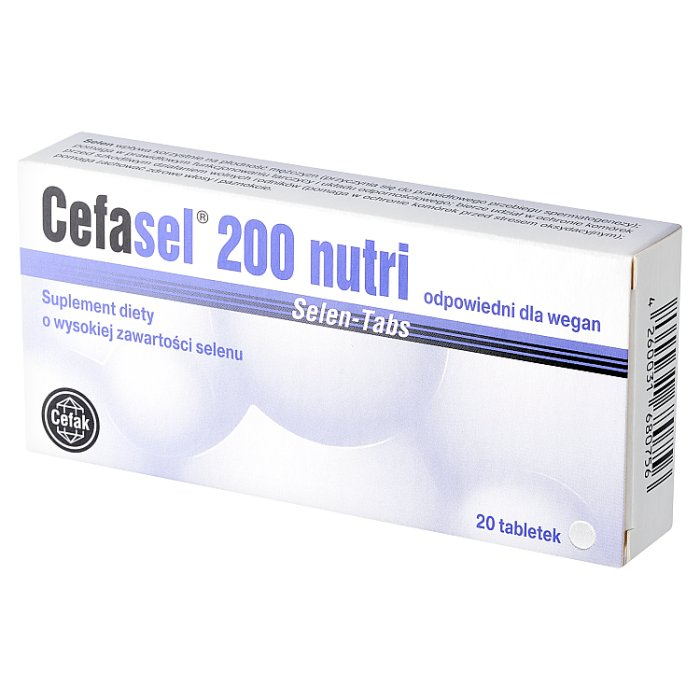 Cefasel 200 Nutri Selen Tabs tabletki, 20 szt.