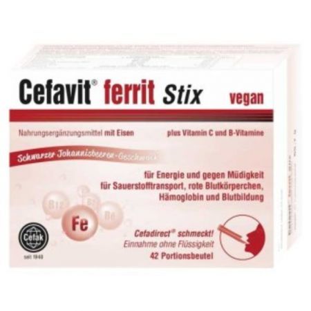 Cefavit ferrit Stix 42 saszetki