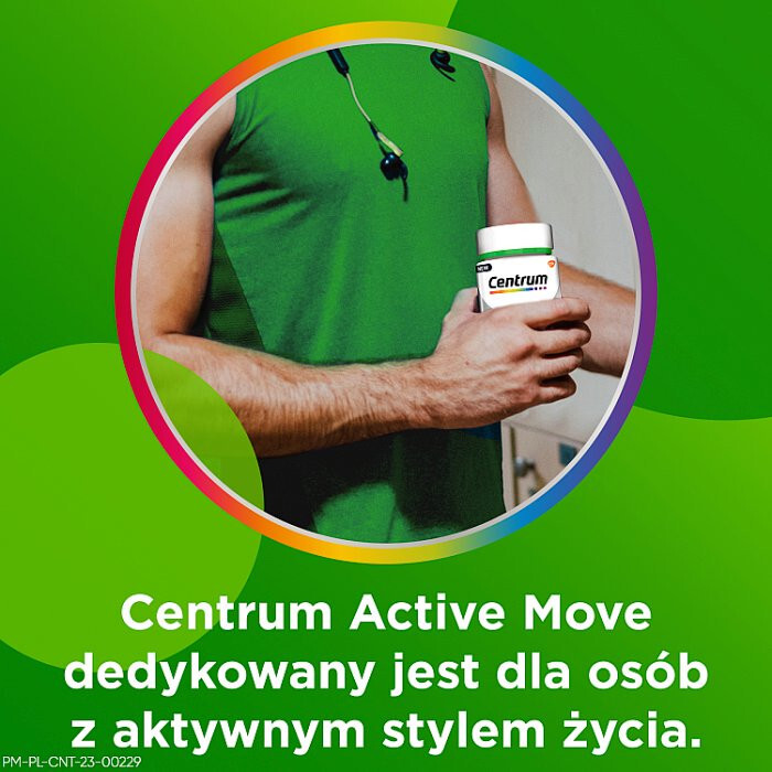 Centrum Active Move kapsułki na zdrowe kości i mięśnie, 30 szt.