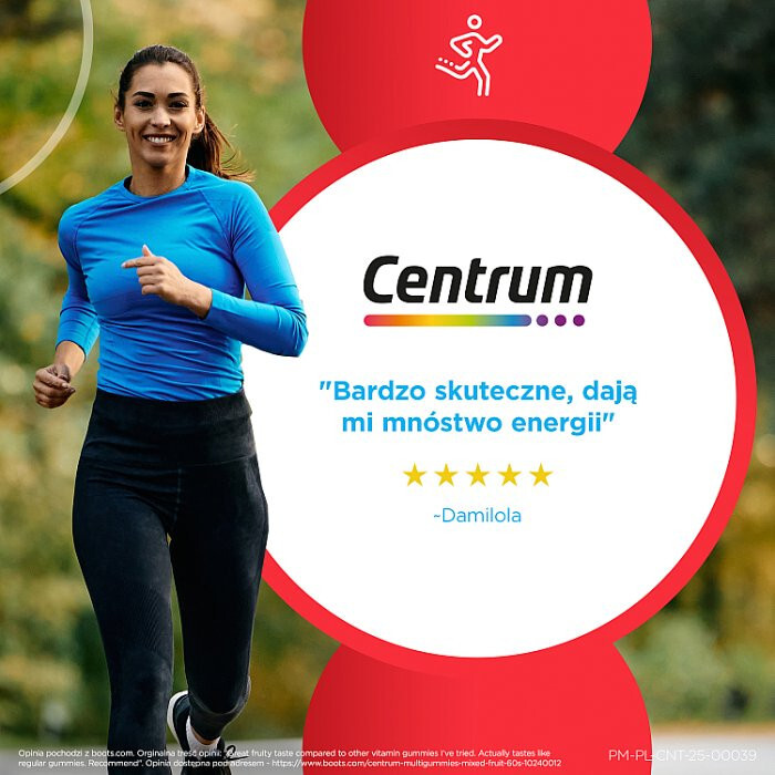 Centrum MultiGummies Adults Energy Release żelki z witaminami B6 i B12, 60 szt.