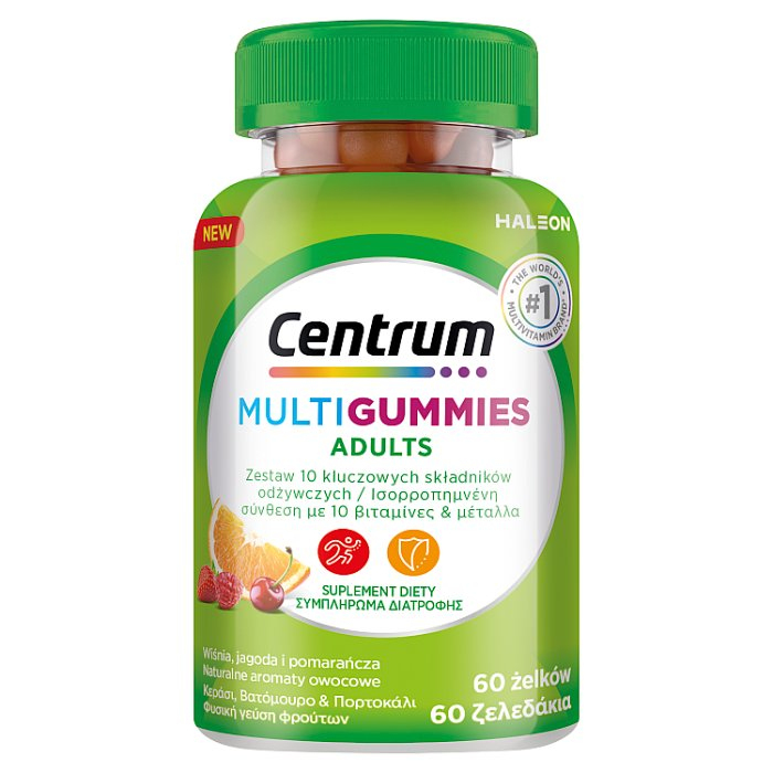 Centrum MultiGummies Adults żelki witaminowe dla dorosłych, 60 szt.