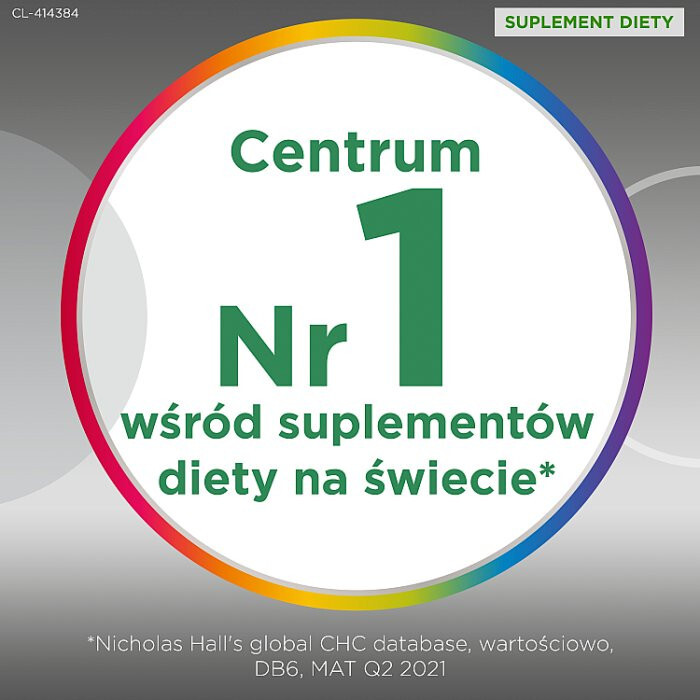 Centrum Silver 50+ tabletki z kompleksem multiwitaminowym, 30 szt.