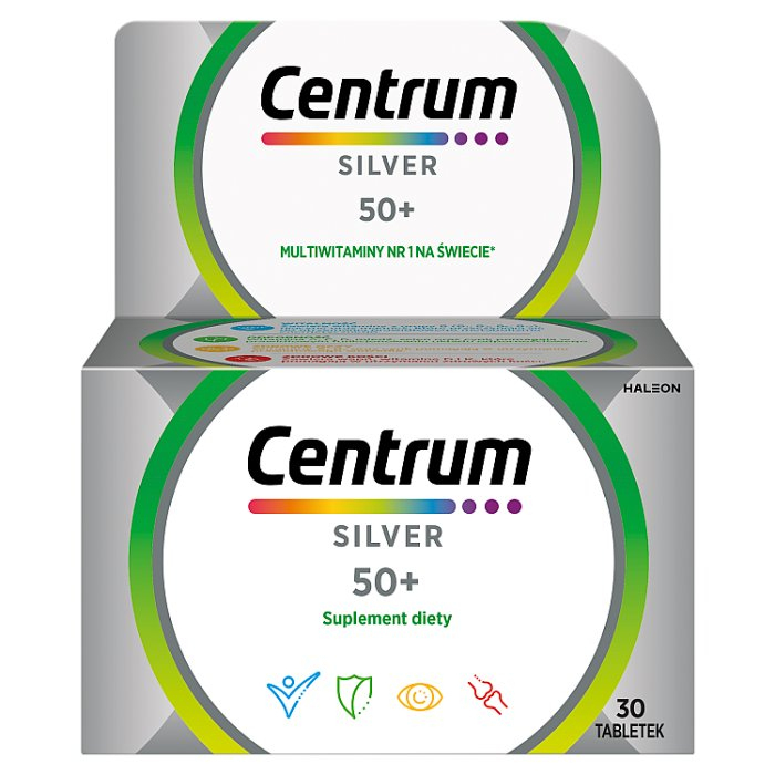 Centrum Silver 50+ tabletki z kompleksem multiwitaminowym, 30 szt.