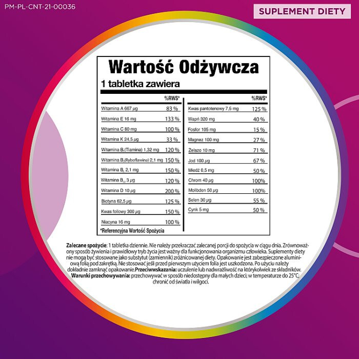 Centrum Woman tabletki z witaminami i minerałami dla kobiet, 30 szt.