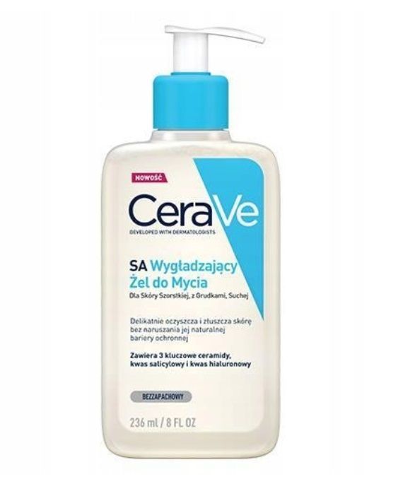 CeraVe sa wygładzający żel do mycia, 236 ml