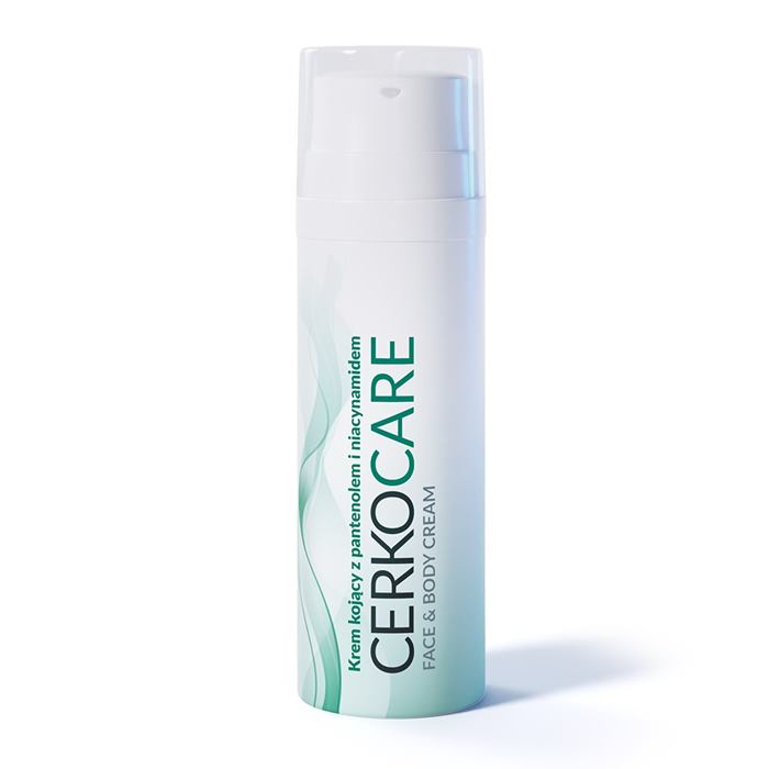 Cerkocare Kojący krem do twarzy i ciała, 50 ml
