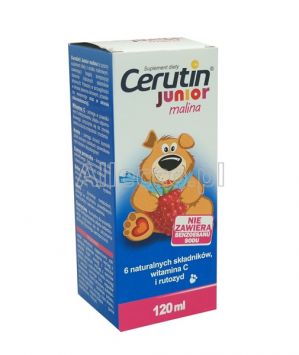 Cerutin Junior (smak malinowy) 120 ml
