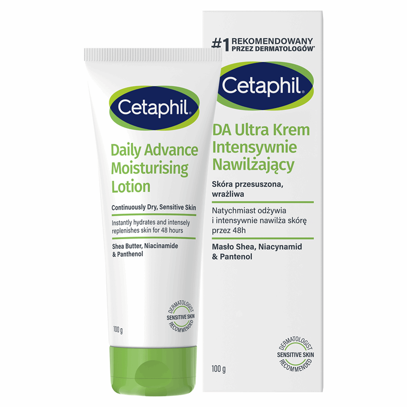Cetaphil DA Ultra krem intensywnie nawilżający, 100 g
