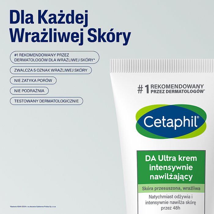 Cetaphil DA Ultra krem intensywnie nawilżający, 85 g