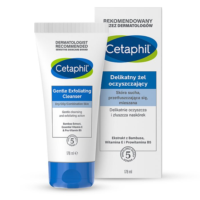 Cetaphil Delikatny żel oczyszczający z peelingiem 178 ml