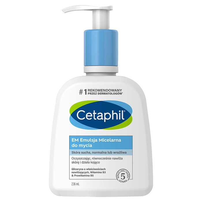 Cetaphil EM emulsja micelarna do mycia z pompką, 236 ml