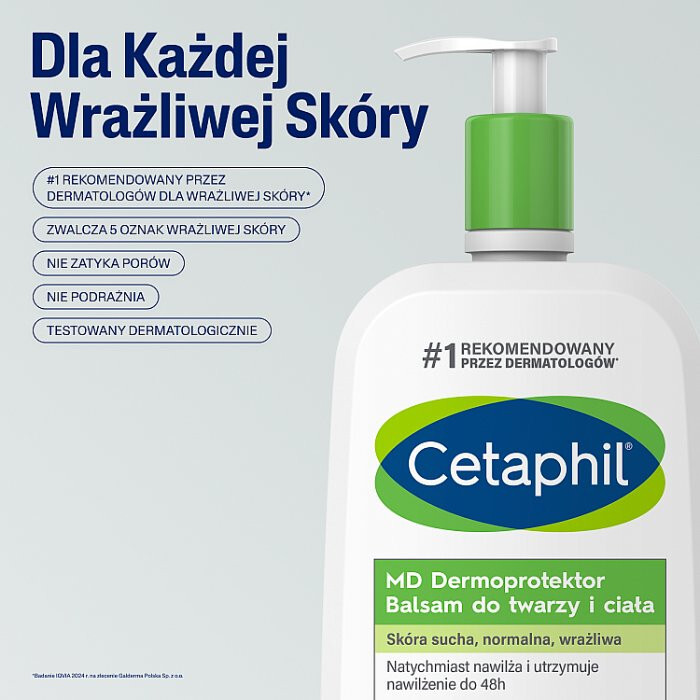 Cetaphil MD Dermoprotektor balsam do twarzy i ciała, 1000 ml
