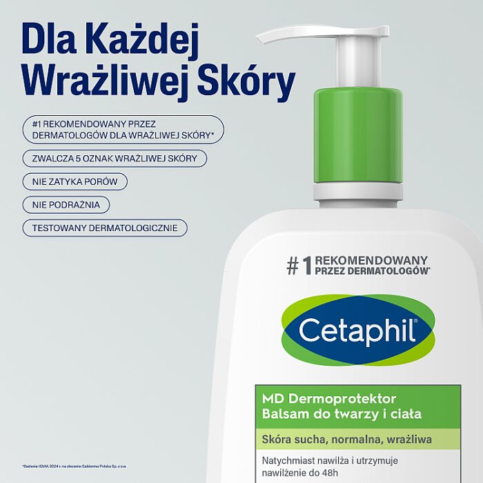 Cetaphil md Dermoprotektor balsam do twarzy i ciała, 500 ml