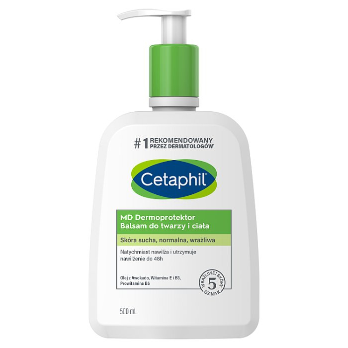 Cetaphil md Dermoprotektor balsam do twarzy i ciała, 500 ml