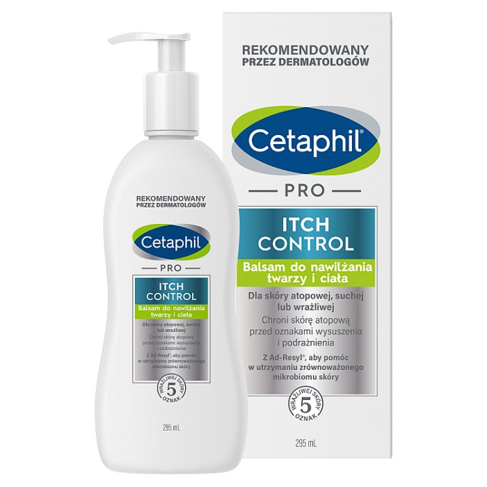 Cetaphil Pro Itch Control balsam do twarzy i ciała dla niemowląt i dzieci, 295 ml