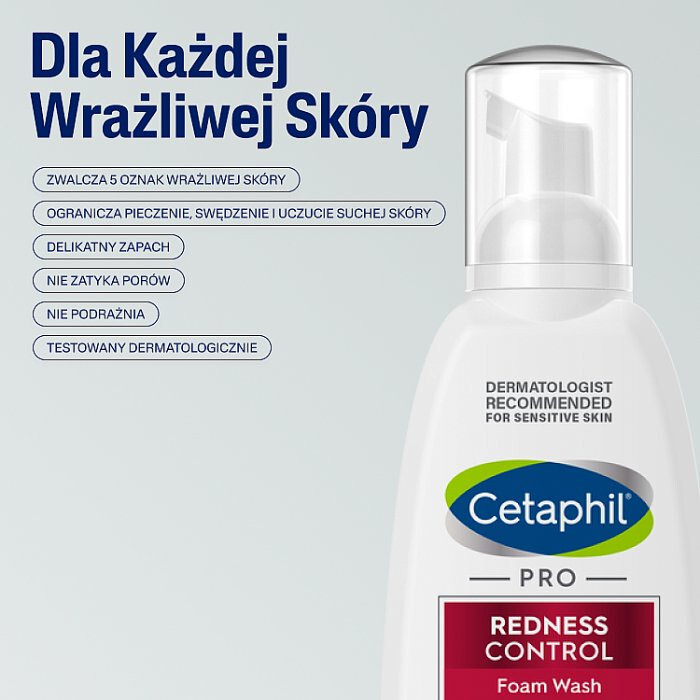 Cetaphil PRO Redness Control pianka do mycia, 236 ml