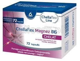 Chellaflex Magnez B6 kapsułki, 72 szt.