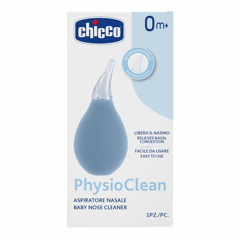 Chicco Aspirator do nosa PhysioClean 0 m+, 1 szt.