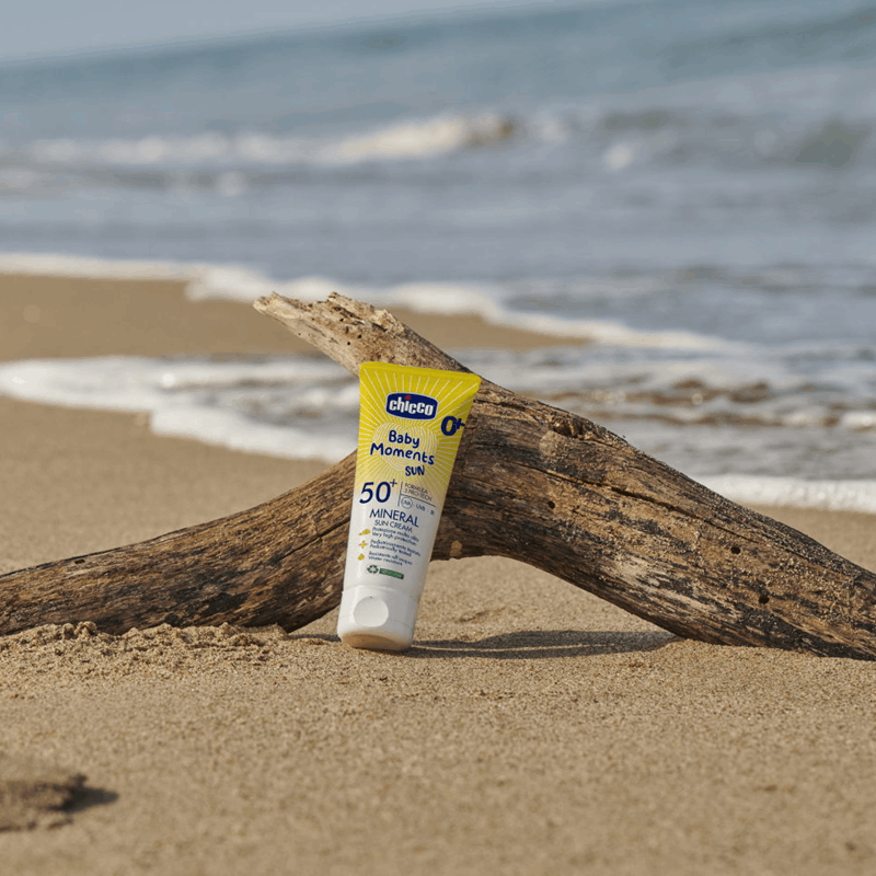 Chicco Baby Moments Sun Mineralny krem do opalania SPF 50+, 75 ml