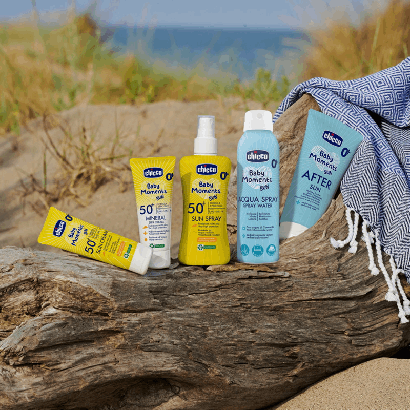 Chicco Baby Moments Sun Mineralny krem do opalania SPF 50+, 75 ml