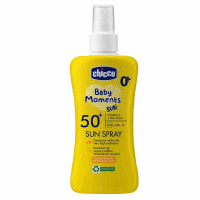 Chicco Baby Moments Sun Spray do opalania SPF 50+, 150 ml