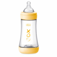 Chicco Butelka antykolkowa Perfect5 przepływ średni 2m+ 240 ml, 1 szt.