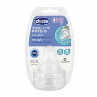 Chicco Smoczek antykolkowy Physio przepływ szybki 4m+, 2 szt.