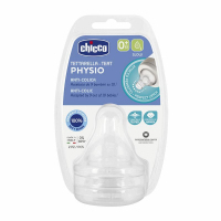 Chicco Smoczek antykolkowy Physio przepływ wolny 0m+, 2 szt.