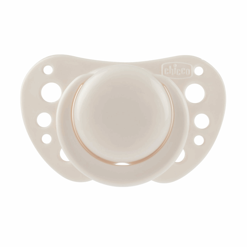 Chicco Smoczek uspokajający silikonowy PhysioForma Air czerwony 6-16 m, 2 szt.