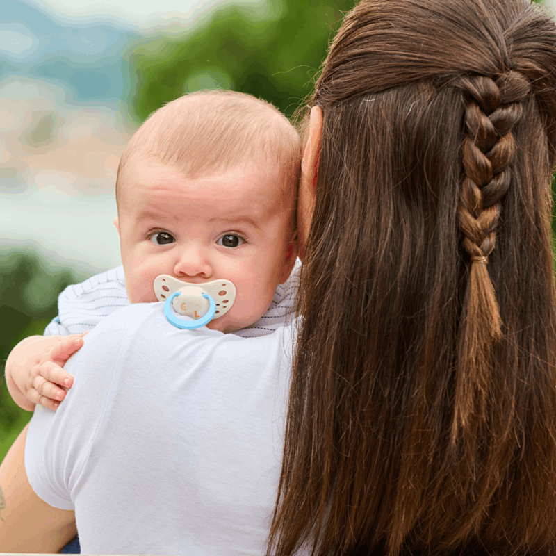 Chicco Smoczek uspokajający silikonowy PhysioForma Air niebieski 2-6 m, 2 szt.