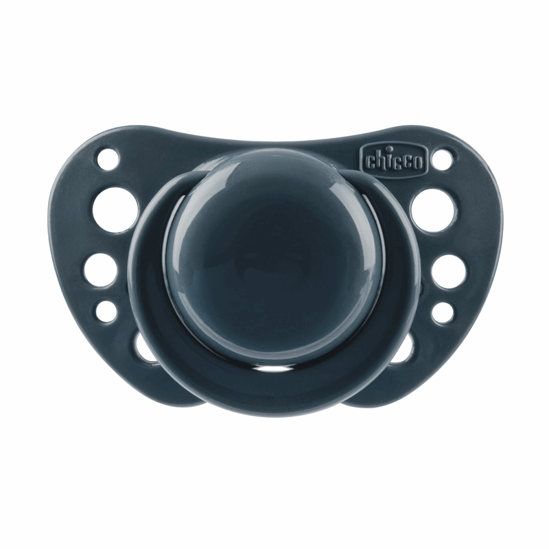 Chicco Smoczek uspokajający silikonowy PhysioForma Air niebieski 6-16 m, 2 szt.