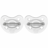 Chicco Smoczek uspokajający silikonowy PhysioForma Soft neutral 6-16 m, 2 szt.