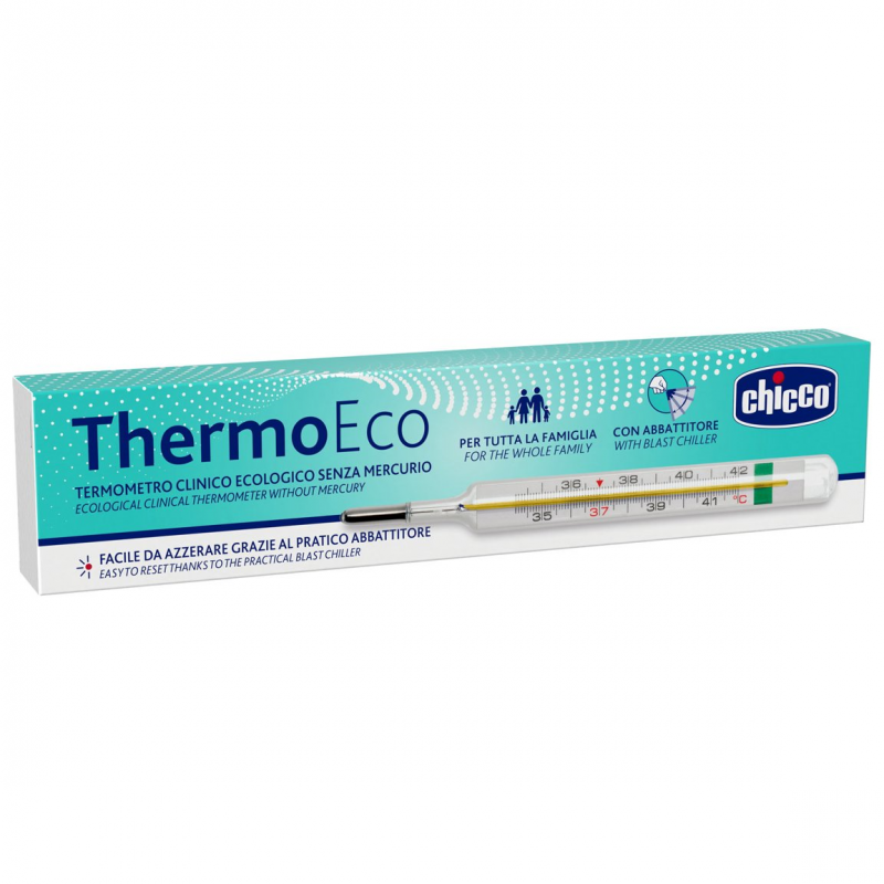 Chicco ThermoEco Termometr lekarski bezrtęciowy, 1 szt.