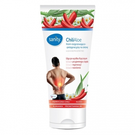 ChiliAloe Krem rozgrzewająco-pielęgnacyjny na skórę 200 ml