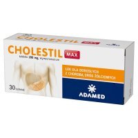 Cholestil MAX 200 mg 30 tabletek