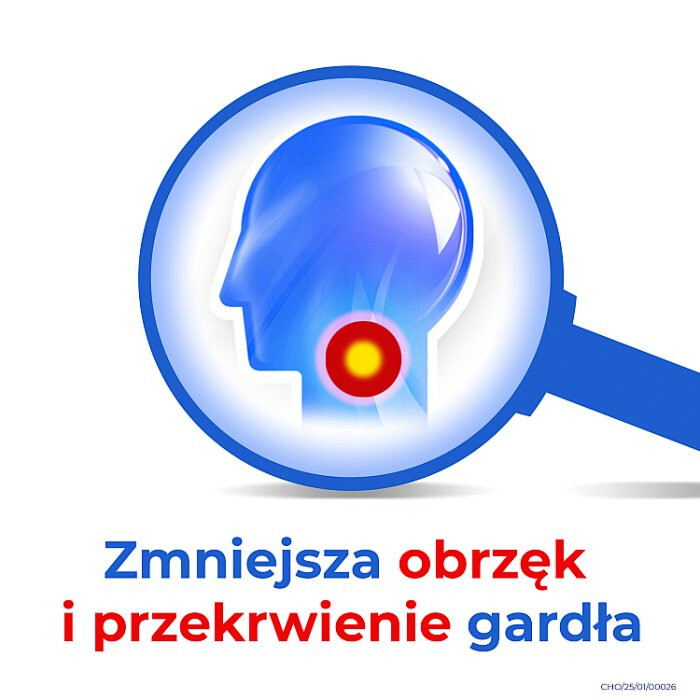 Cholinex 32 pastylki do ssania / Ból gardła