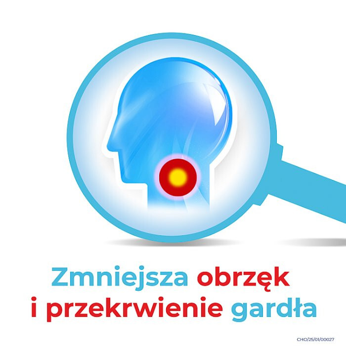 Cholinex (bez cukru) 24 pastylki do ssania