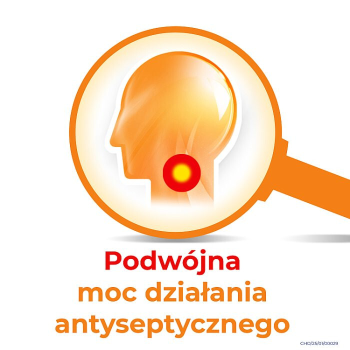 Cholinex Intense (smak miodowo-cytrynowy) 20 pastylek twardych do ssania