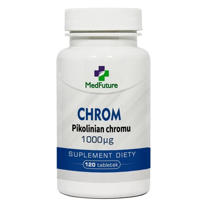 Chromium Chrom 1000 µg tabletki, 120 szt.
